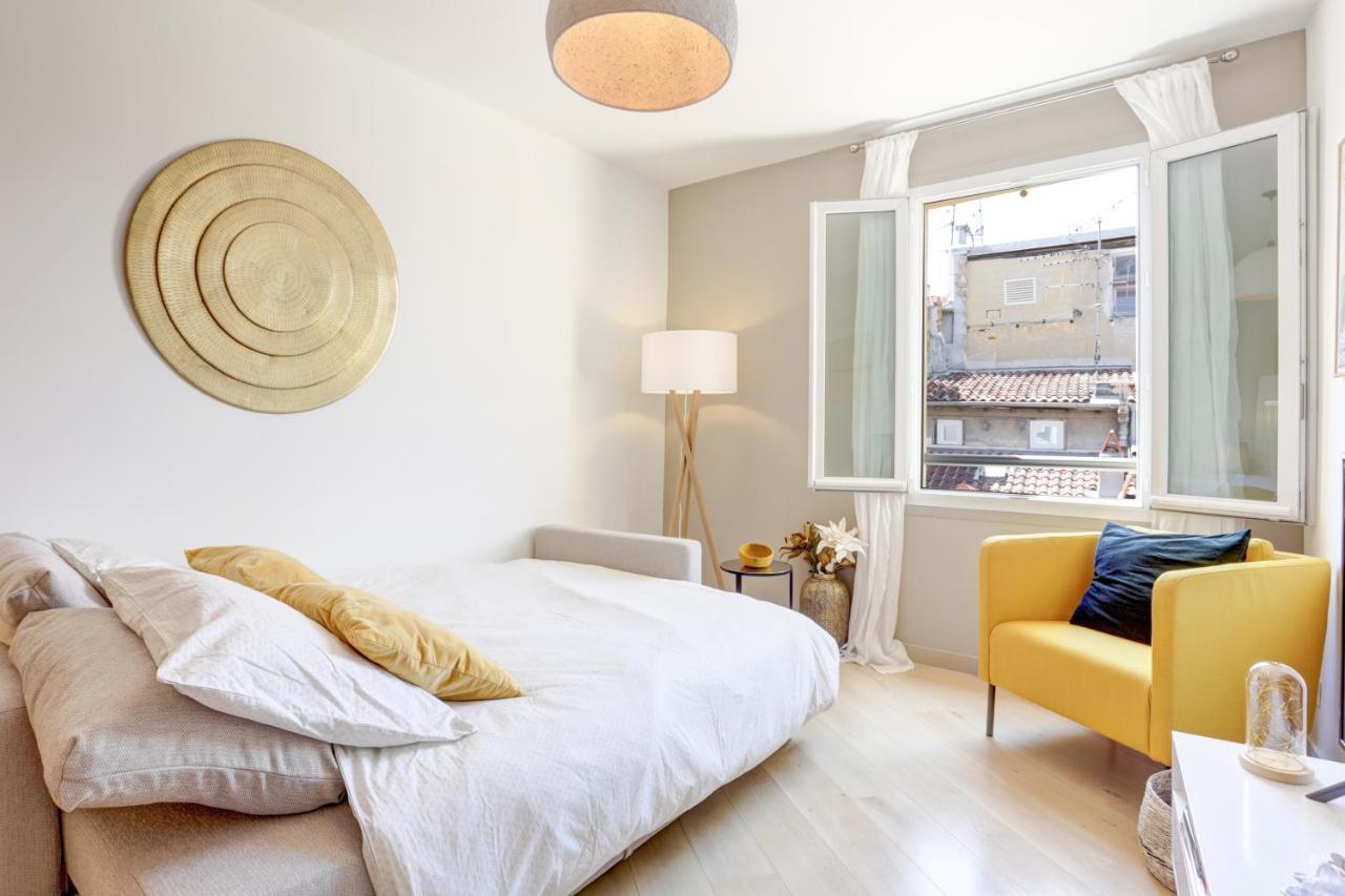 Lou C -Charmant Apt, Clim, Wifi, Refait A Neuf, 6Pers Nizza Esterno foto