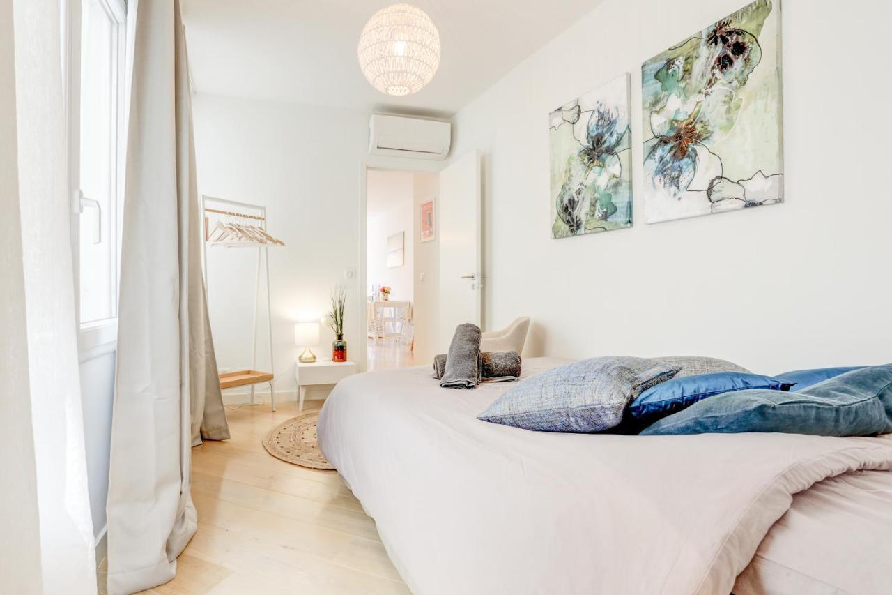 Lou C -Charmant Apt, Clim, Wifi, Refait A Neuf, 6Pers Nizza Esterno foto