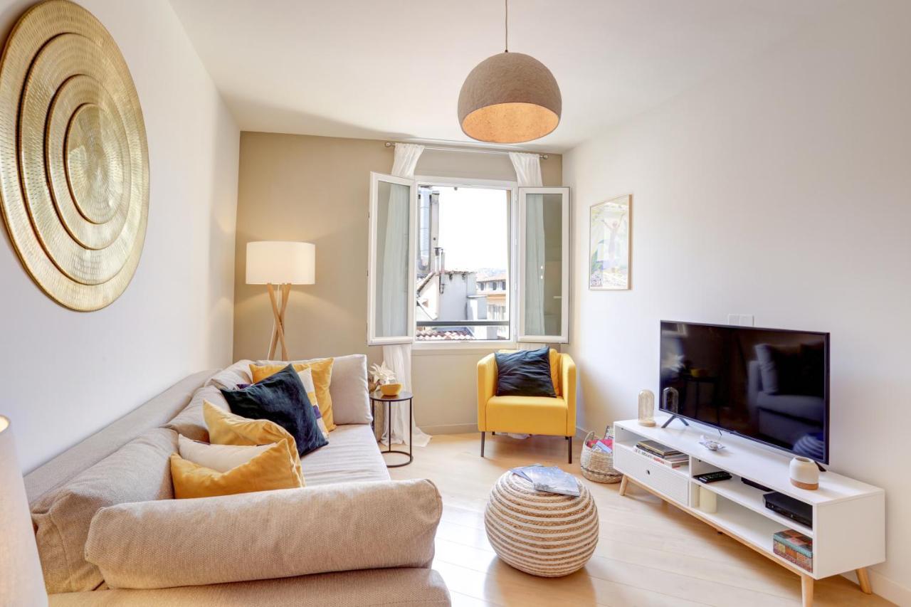 Lou C -Charmant Apt, Clim, Wifi, Refait A Neuf, 6Pers Nizza Esterno foto