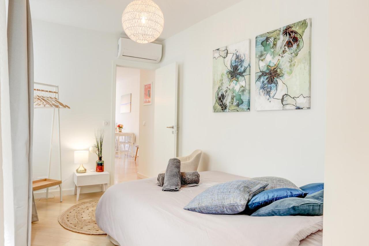 Lou C -Charmant Apt, Clim, Wifi, Refait A Neuf, 6Pers Nizza Esterno foto